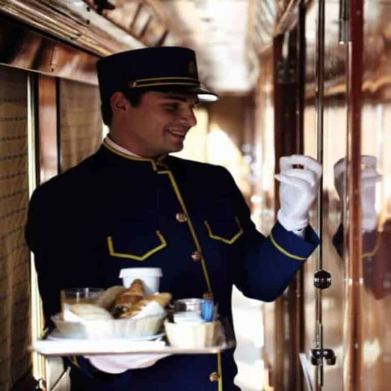 Iconic Venice Simplon-Orient Express train