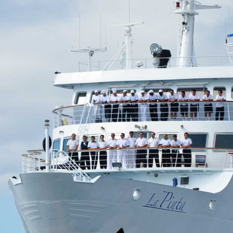 Yacht La Pinta. Eastern Galapagos Islands Exploration Cruise.