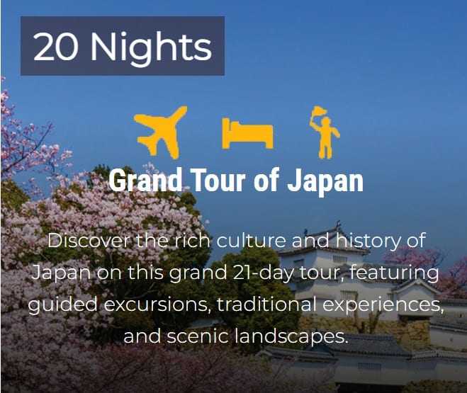 Grand Tour of Japan Escorted Tours Safaris and Tailormade Grand Journeys