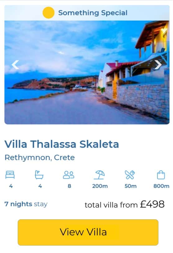 Villas in Greece
