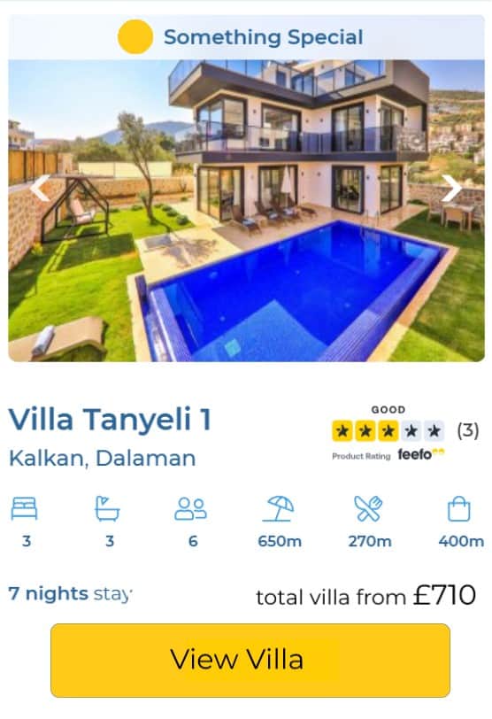 Villas in Turkey
